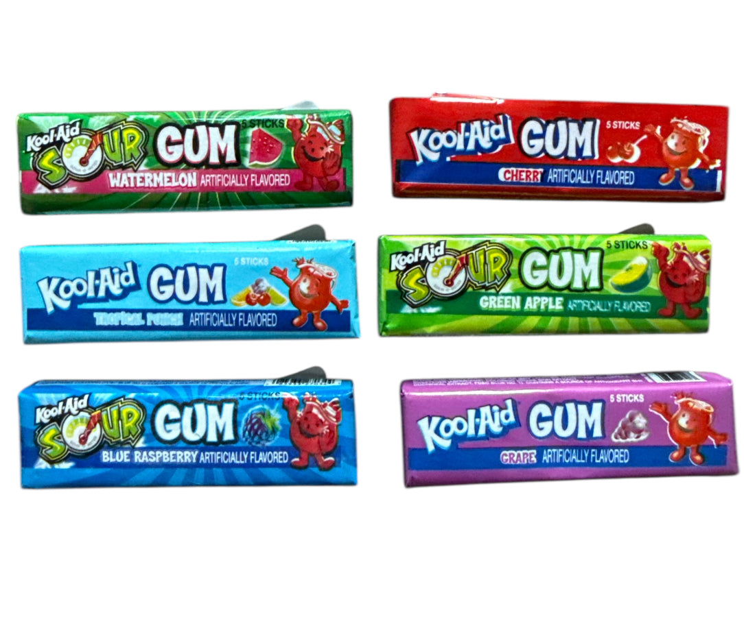 Kool aid sour/non sour  gum