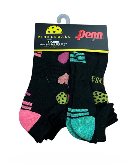 Pickle ball 6 pair socks