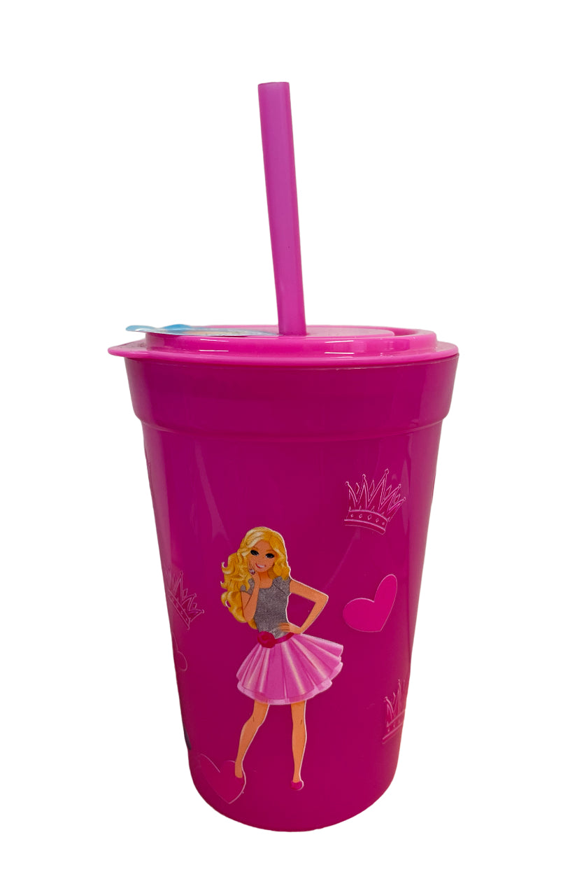 Barbie changing color cup