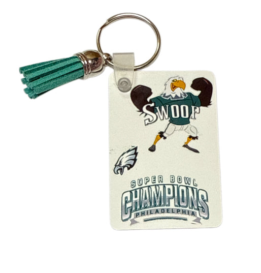 Eagles double sided Keychain