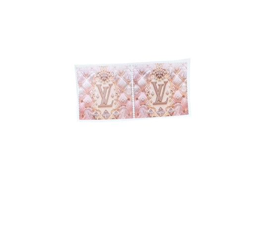 LV Rose Gold Diamonds 2x UV Cup Transfer