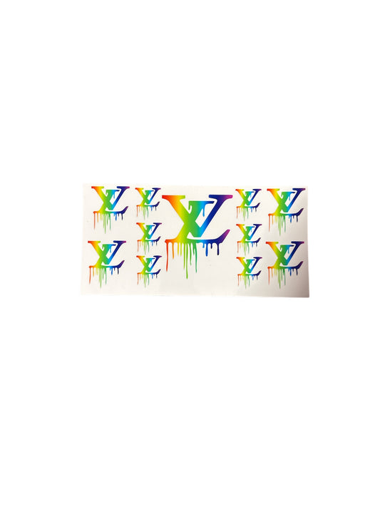 Lv drip colorful Cup Transfer