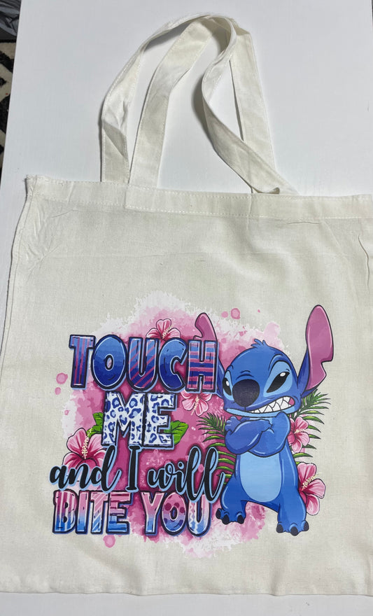 Touch Me And I’ll Bite You Tote Bag
