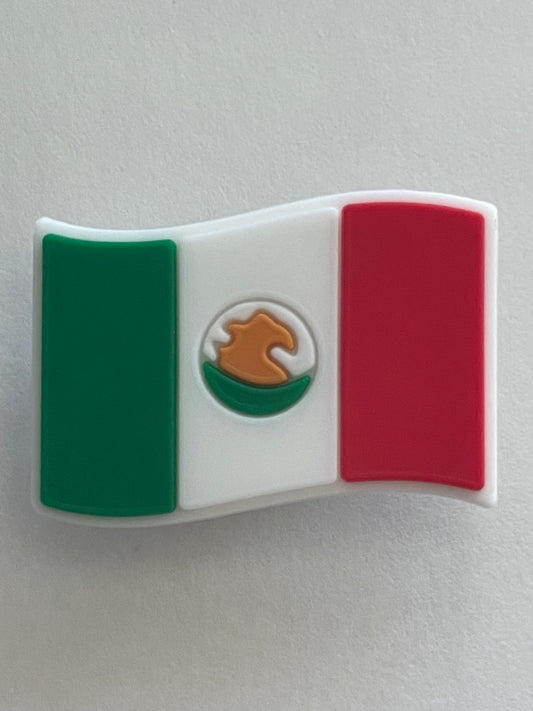 Mexican flag Shoe Charm