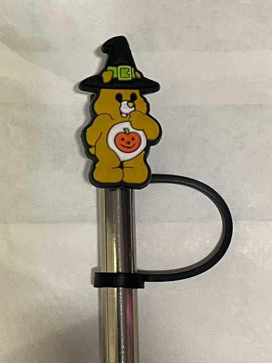 Care bear pumpkin Straw Topper