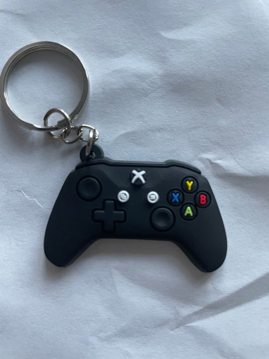 Xbox black remote Keychain