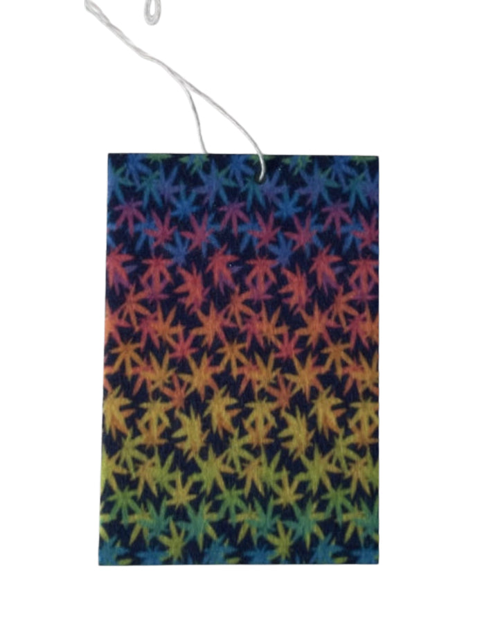 Colorful weed Air Freshener