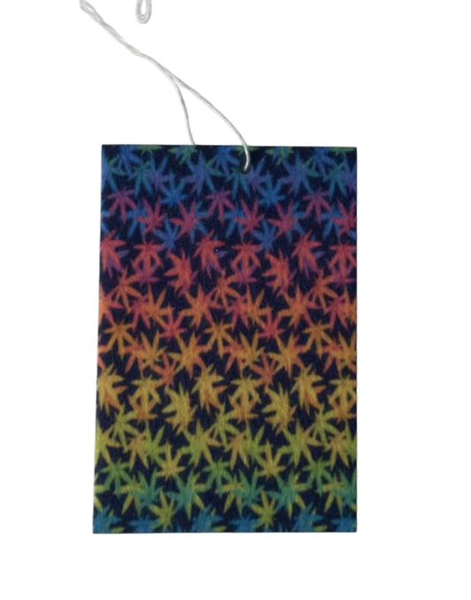 Colorful weed Air Freshener