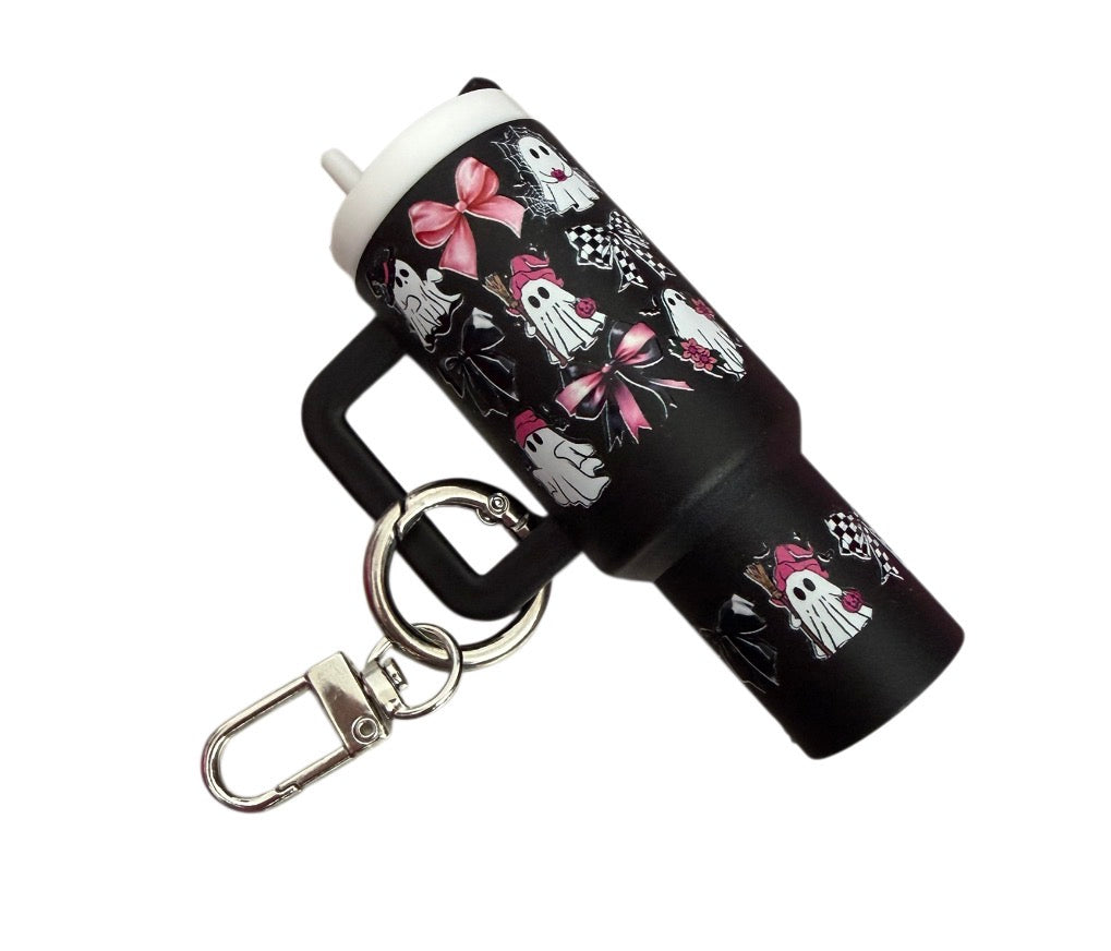 Ghost black  Cup Storage keychain