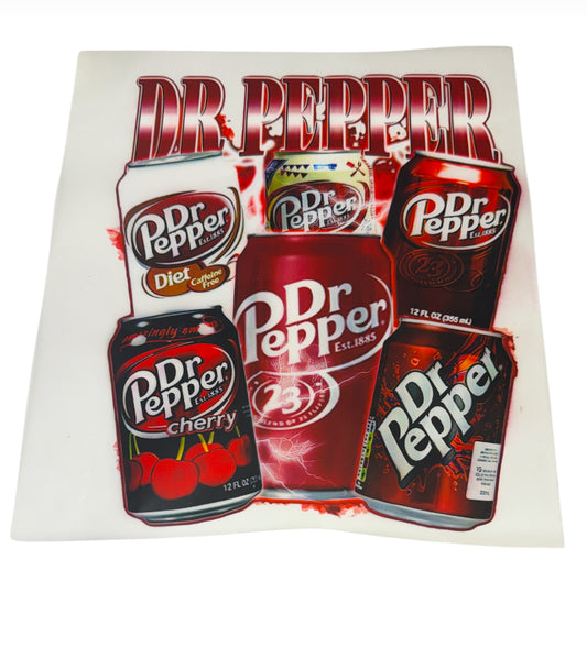 Dr Pepper multi cans  Heat Transfer