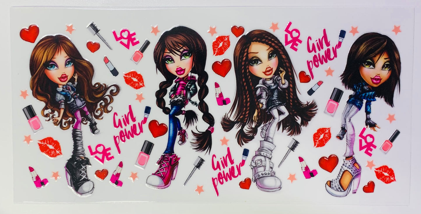 Da Bratz Girl Power Cup Transfer