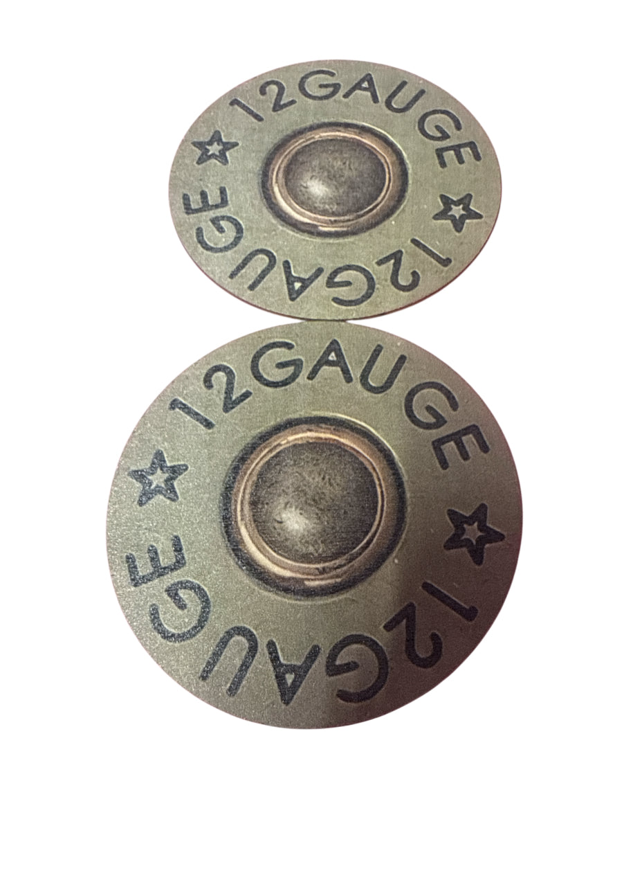 12 gauge  wood Coasters