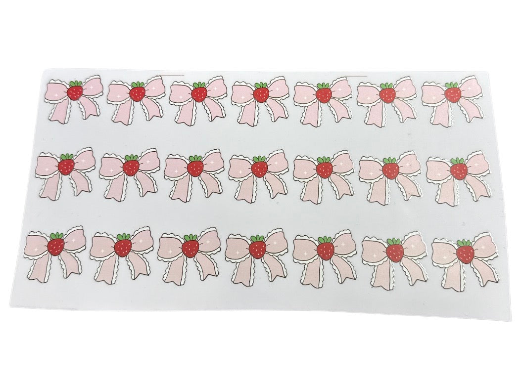 Strawberry  UV Cup Transfer