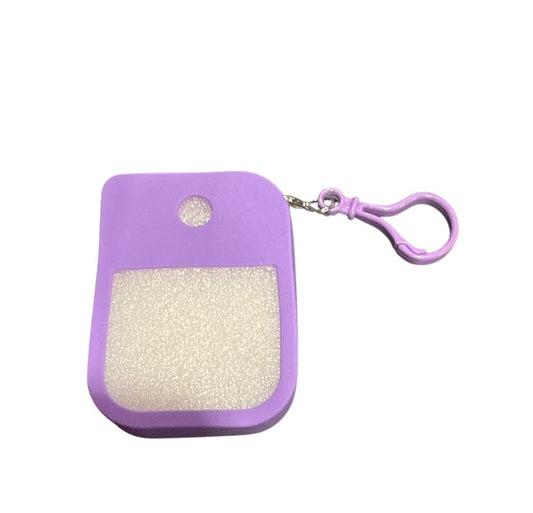 Purple   hand sanitizer case