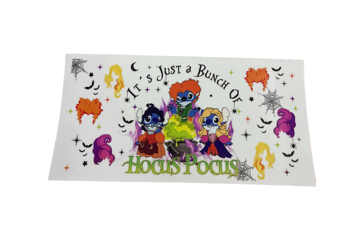 Hocus pocus stitch Cup Transfer