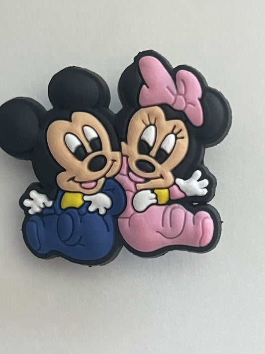 Minnie & Mickey Shoe Charm