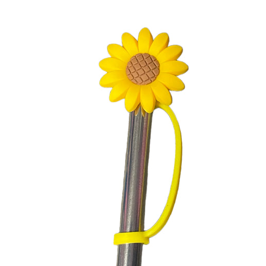 Big Sunflower  Straw Topper