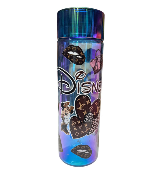 Minnie lv Water bottle with screw on lid