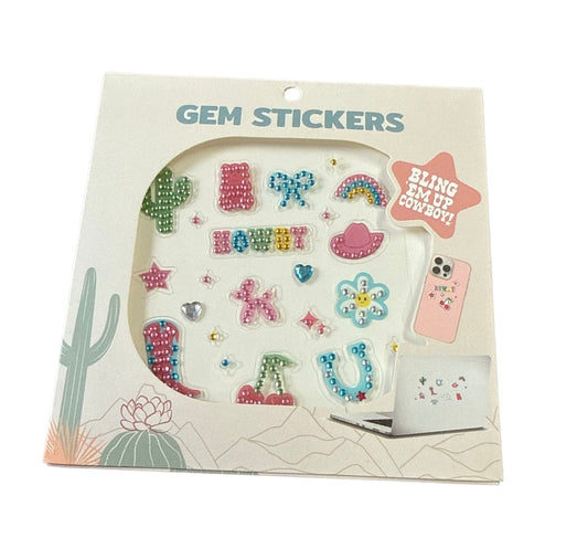 Gem stickers