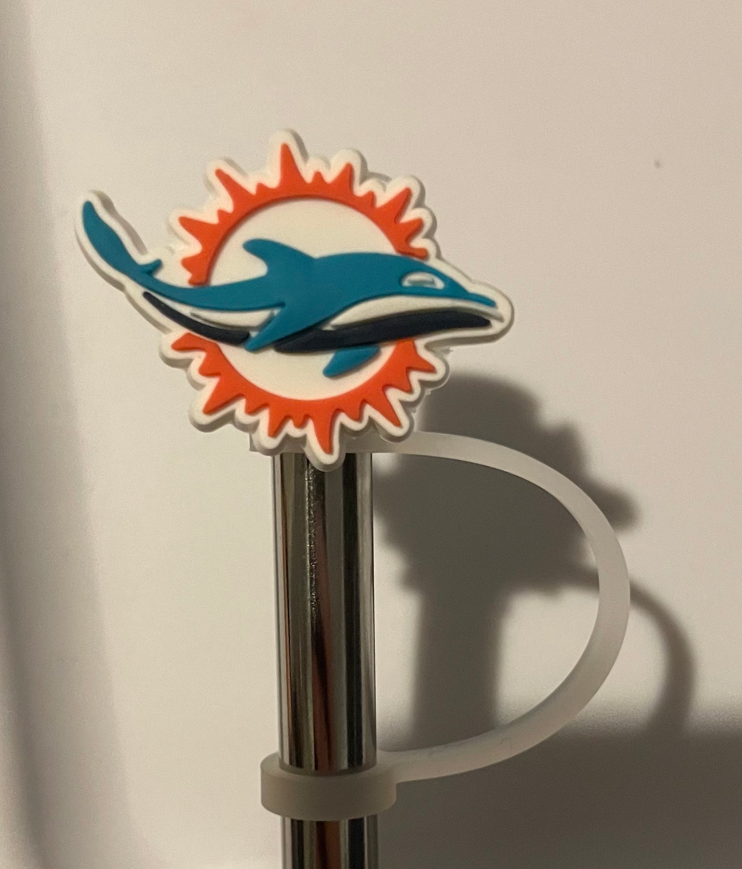 Dolphins Straw Topper