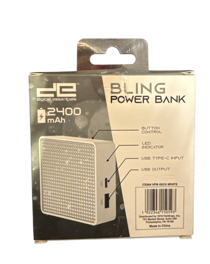 Bling power bank charger