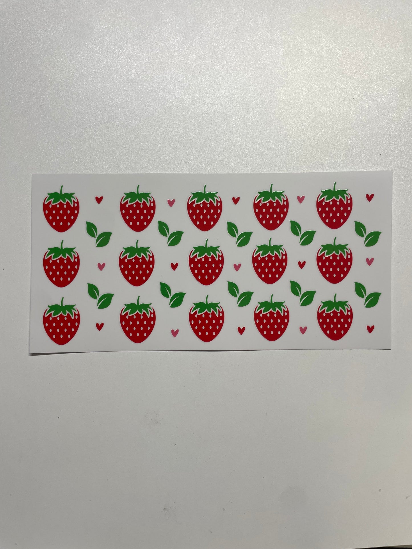 A lot of strawberries Cup Transfer