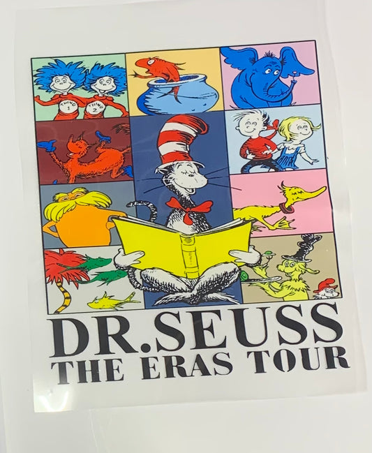 Dr. Seuss The Eras Tour DTF Heat Transfer