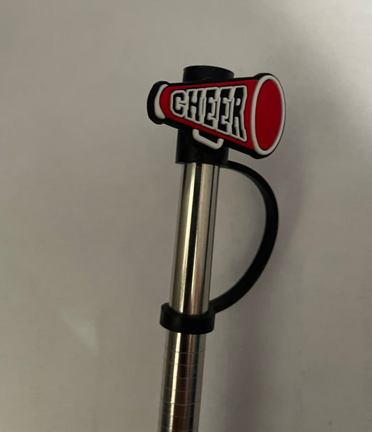 Cheerleading Straw Topper