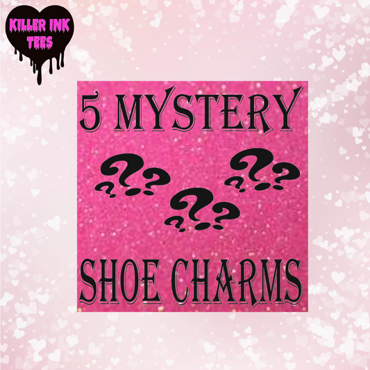 Mystery Shoe Charms 5 Pack