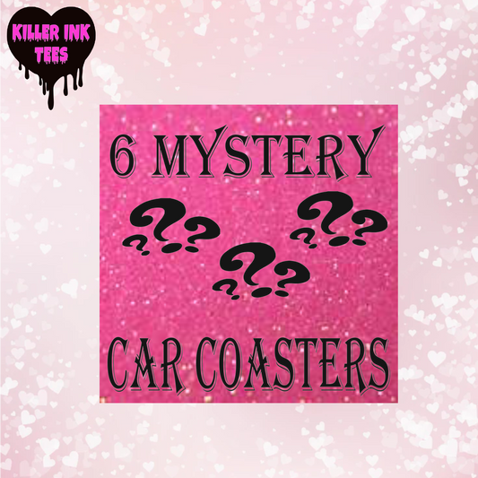 6 Mystery Car Coasters