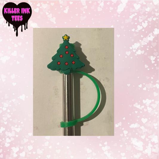 Christmas Tree Straw Topper