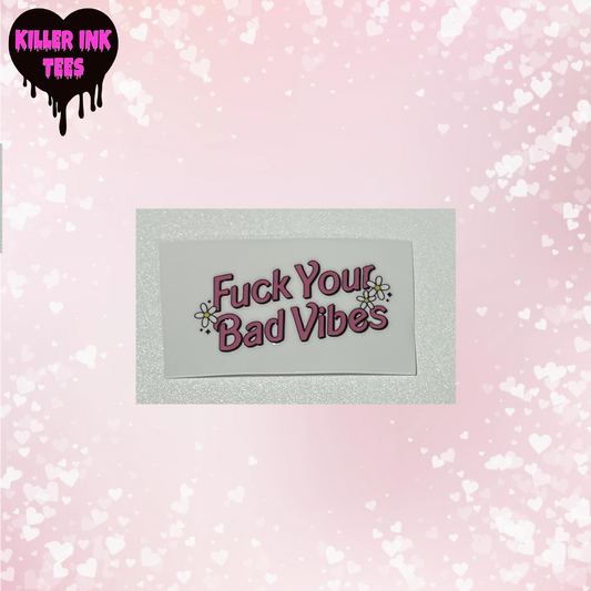 F*ck Your Bad Vibes Motel Keychain Wrap