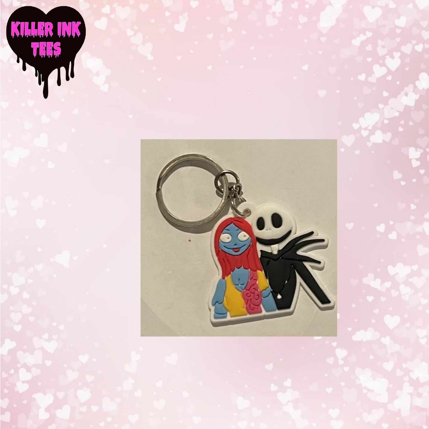 Jack & Sally Keychain