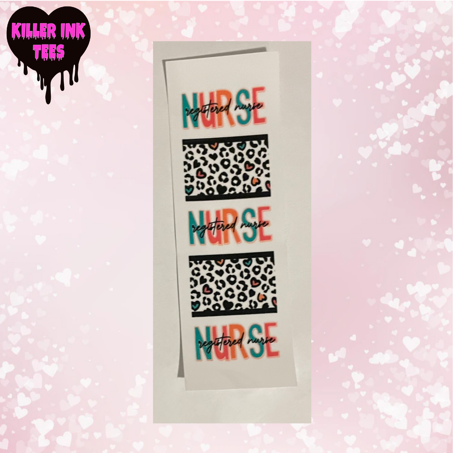 Nurse Cheetah  Pen Wrap