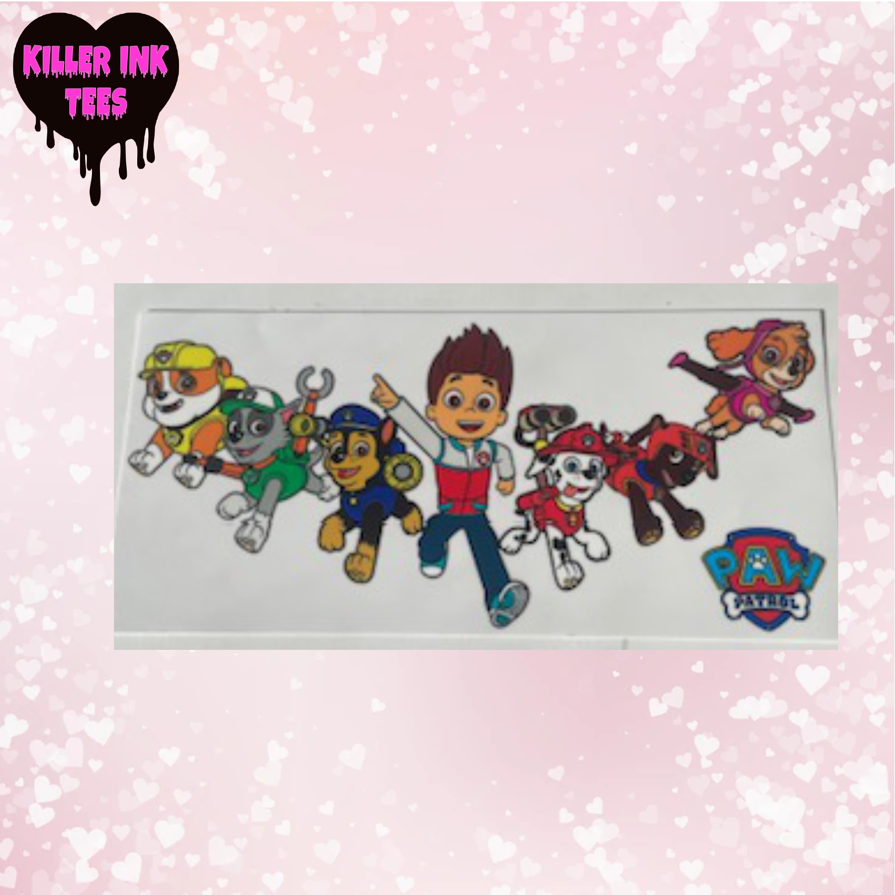 Potrlma Sticker Paw Patrol Transfers – Iron on transfers paw patrol – EFRT
