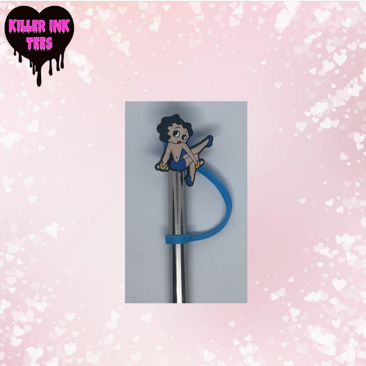 Betty boop Straw Topper