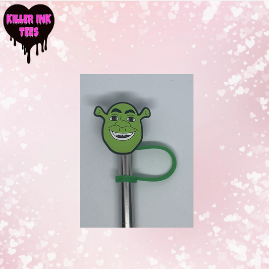 Shrek Straw Topper